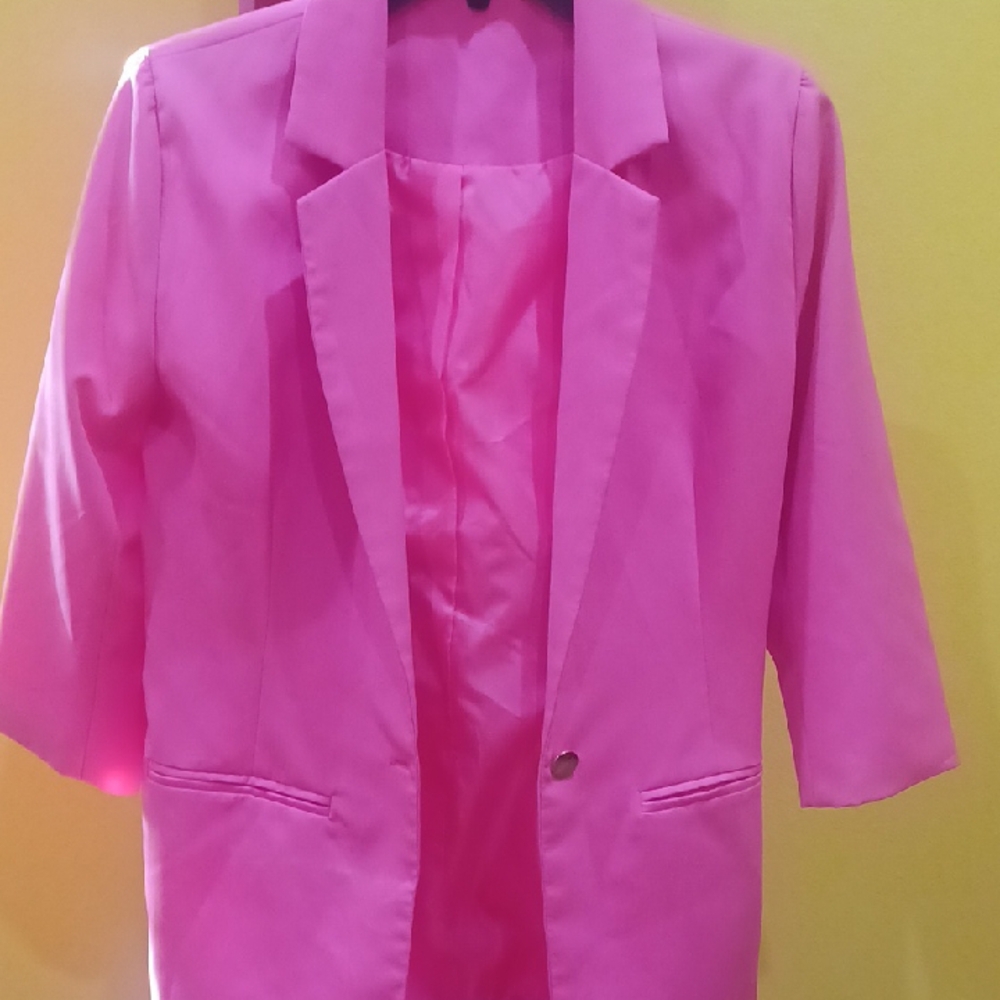 Women's Pink Blazer